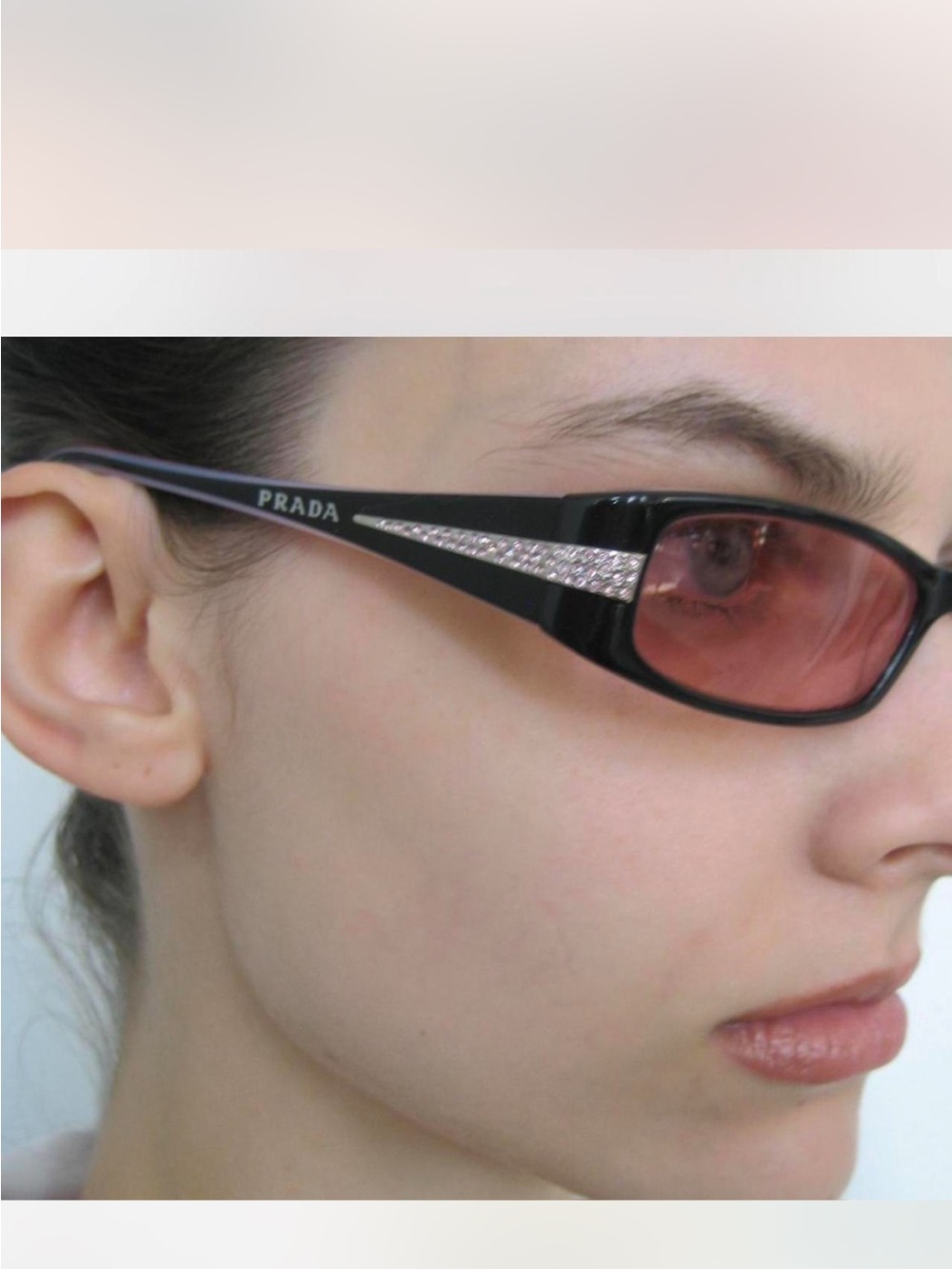 Prada Rare Vintage Women's Sunglasses - Picture 6 of 7